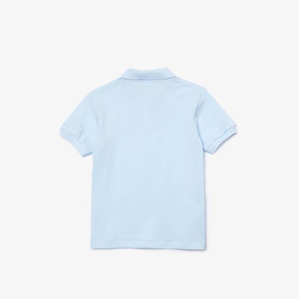 Lacoste Petit Piqué Polo Dětské - Polo Světle Blankyt | CZ-PIw2CL